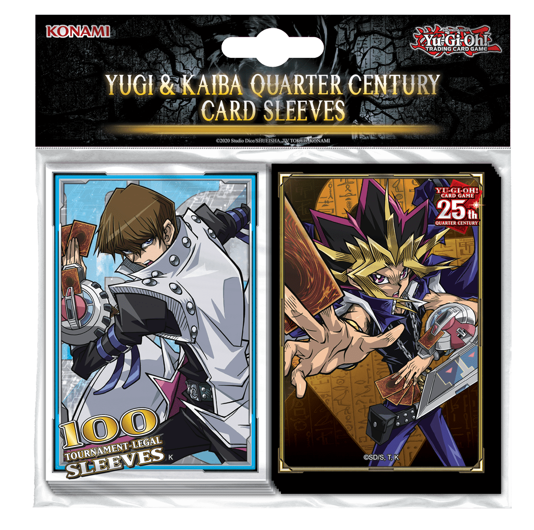 Yugi and Kaiba Quarter Century Accessory Bundle